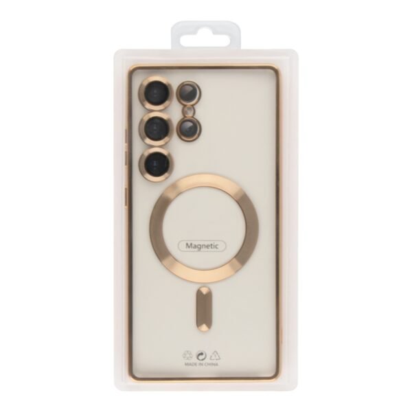 Чoхол TPU Metallic Full Camera with Magsafe для Samsung Galaxy S25 Ultra 5G (S938)