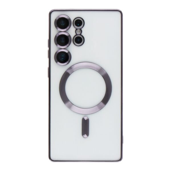 Чoхол TPU Metallic Full Camera with Magsafe для Samsung Galaxy S25 Ultra 5G (S938)