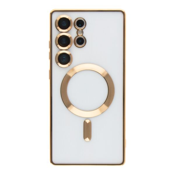 Чoхол TPU Metallic Full Camera with Magsafe для Samsung Galaxy S25 Ultra 5G (S938)