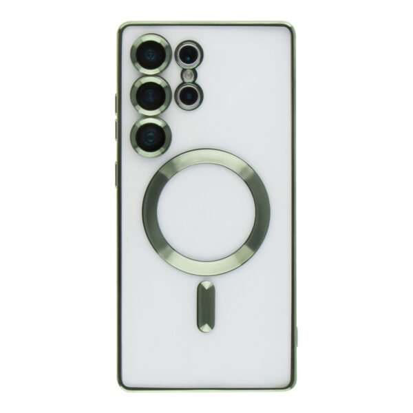Чoхол TPU Metallic Full Camera with Magsafe для Samsung Galaxy S25 Ultra 5G (S938)
