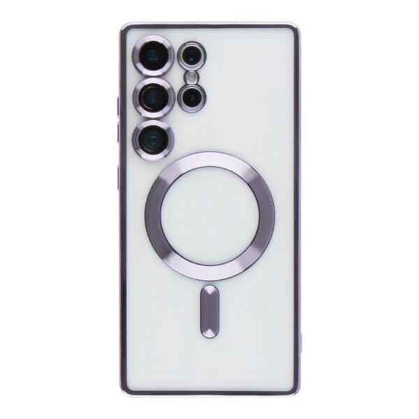 Чoхол TPU Metallic Full Camera with Magsafe для Samsung Galaxy S25 Ultra 5G (S938)