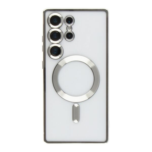 Чoхол TPU Metallic Full Camera with Magsafe для Samsung Galaxy S25 Ultra 5G (S938)