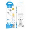 Кабель Hoco X109 Silicone Lightning 2.4A