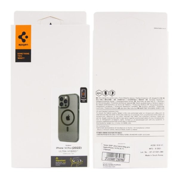 Чохол TPU+PC Spigen Ultra Hybrid with Magsafe для iPhone 14 Pro Max