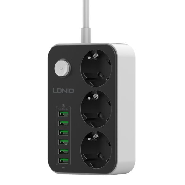 88f1df47-656e-11f1-80e3-9457a5668888-big.jpg Мережевий Подовжувач LDNIO SE3631 6USB 3.4A / 3 Socket