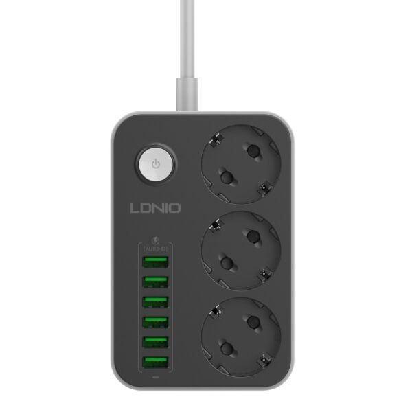 88f1df4a-656e-11f1-80e3-9457a5668888-big.jpg Мережевий Подовжувач LDNIO SE3631 6USB 3.4A / 3 Socket