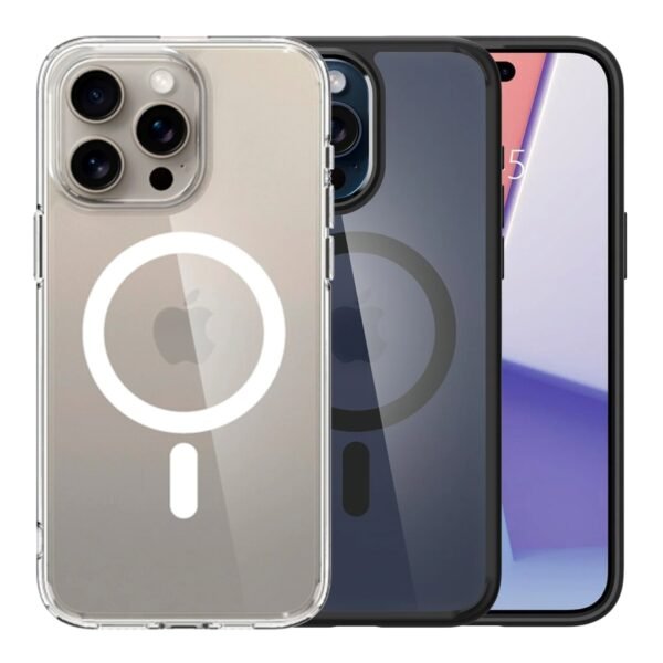 8f03b4a4-fffb-11ef-80c1-9457a5668888-big.jpg Чохол TPU+PC Spigen Ultra Hybrid with Magsafe для iPhone 15 Pro