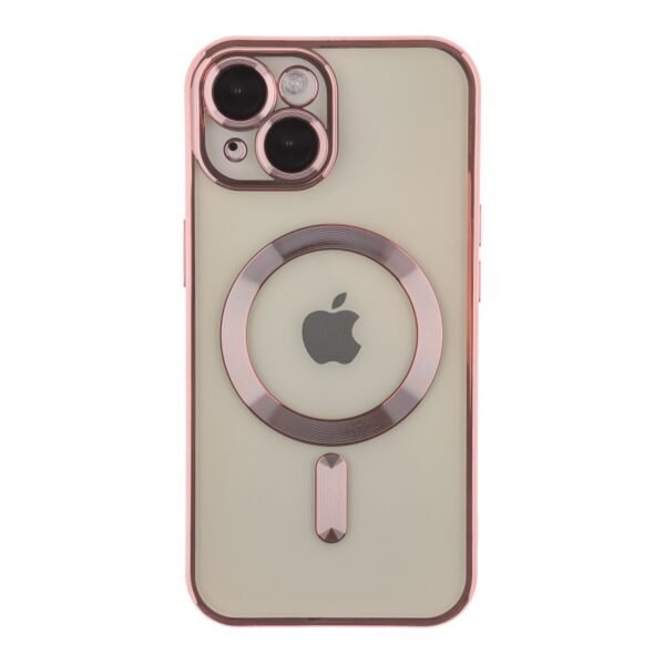 Чохол TPU Metallic Full Camera with Magsafe для iPhone 13