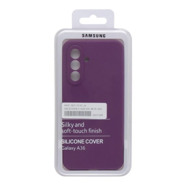 Чохол Liquid Silicone (AA) Full Camera для Samsung Galaxy A56 5G (A566)