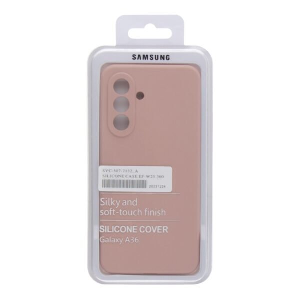 Чохол Liquid Silicone (AA) Full Camera для Samsung Galaxy A56 5G (A566)
