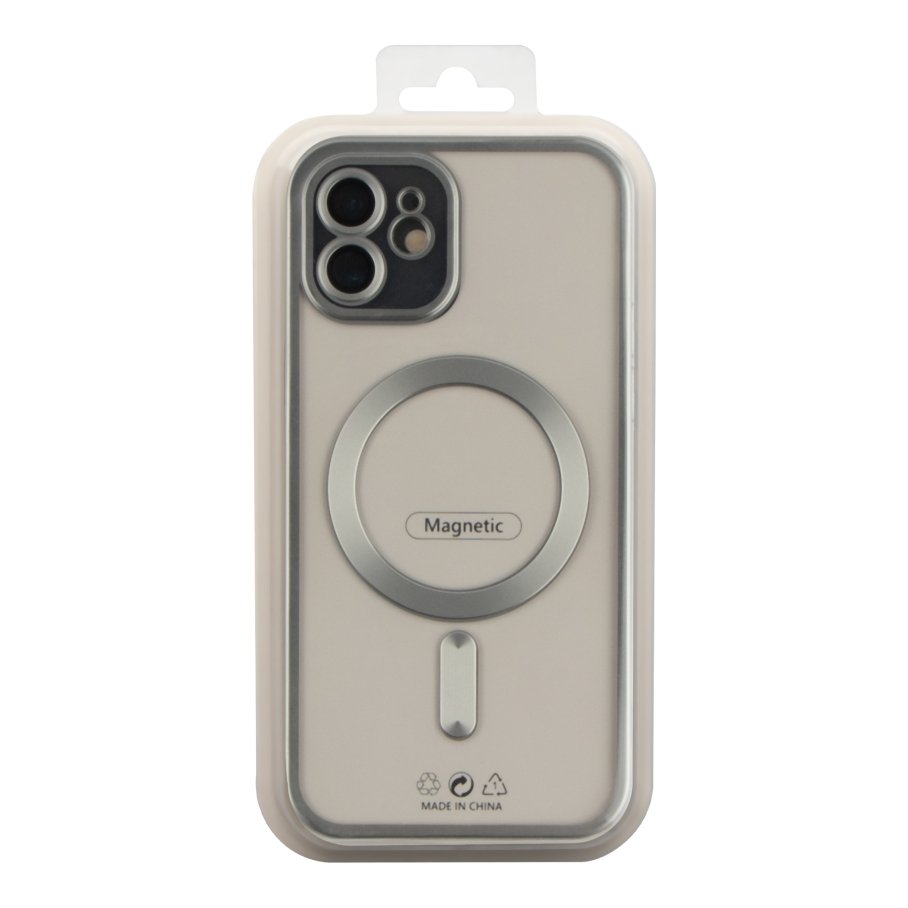 Чохол TPU Metallic Chrome Full Camera with Magsafe для iPhone 11 - Зображення 3