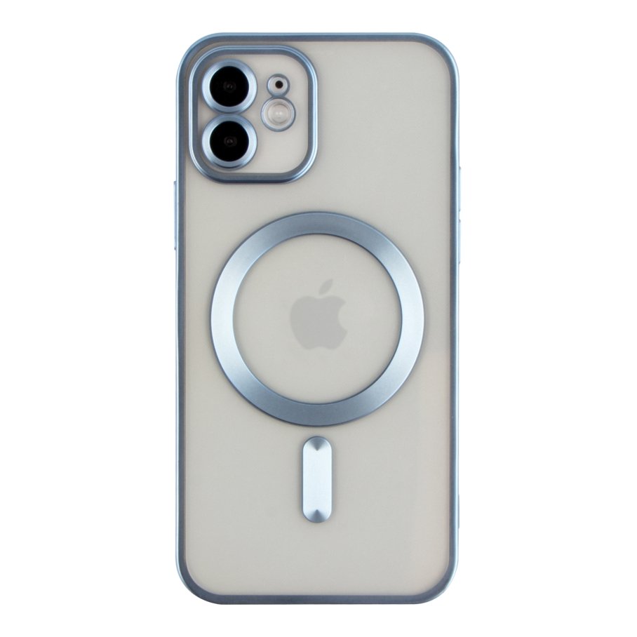 Чохол TPU Metallic Chrome Full Camera with Magsafe для iPhone 11 - Зображення 15