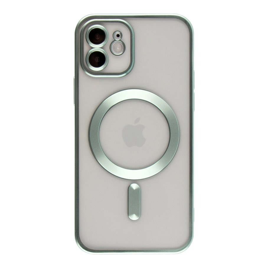 Чохол TPU Metallic Chrome Full Camera with Magsafe для iPhone 11 - Зображення 16