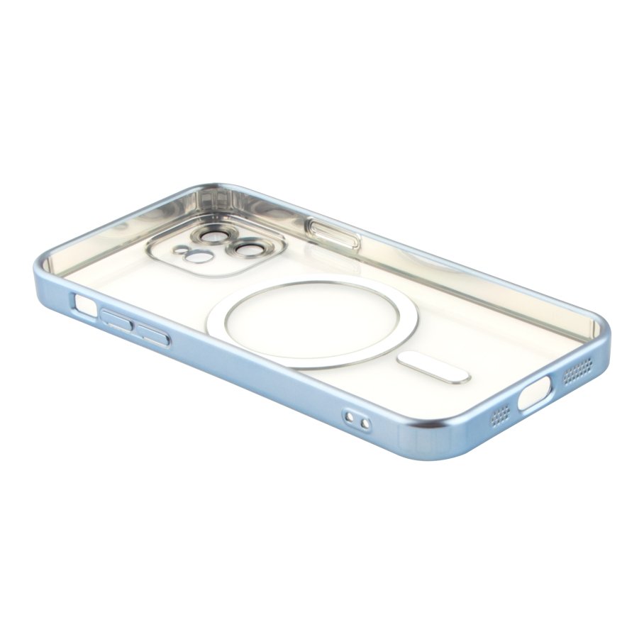 Чохол TPU Metallic Chrome Full Camera with Magsafe для iPhone 11 - Зображення 21
