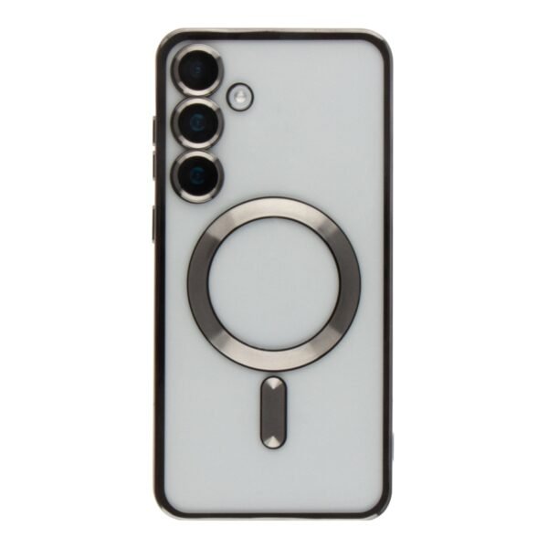 Чехол TPU Metallic Full Camera with Magsafe для Samsung Galaxy S25 5G (S931)