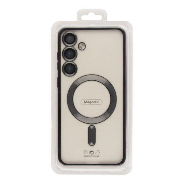 Чехол TPU Metallic Full Camera with Magsafe для Samsung Galaxy S25 5G (S931)