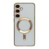Чехол TPU Metallic Full Camera with Magsafe для Samsung Galaxy S25 5G (S931)