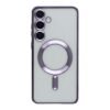 Чехол TPU Metallic Full Camera with Magsafe для Samsung Galaxy S25 5G (S931)