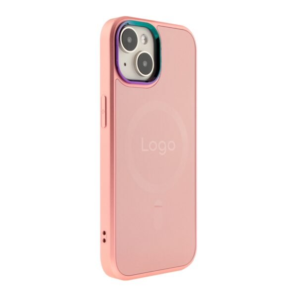 Чохол AG-Glass Chrome Camera with Magsafe для iPhone 15