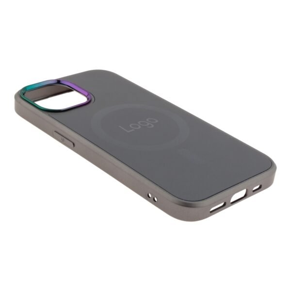 Чохол AG-Glass Chrome Camera with Magsafe для iPhone 15