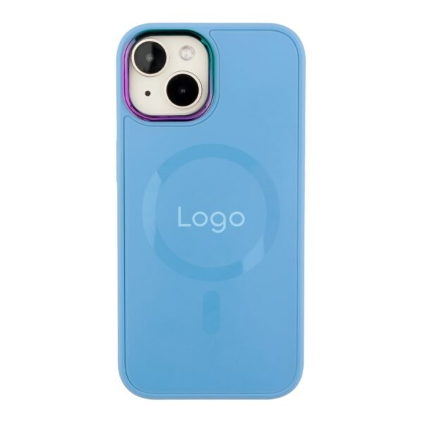 Чохол AG-Glass Chrome Camera with Magsafe для iPhone 15