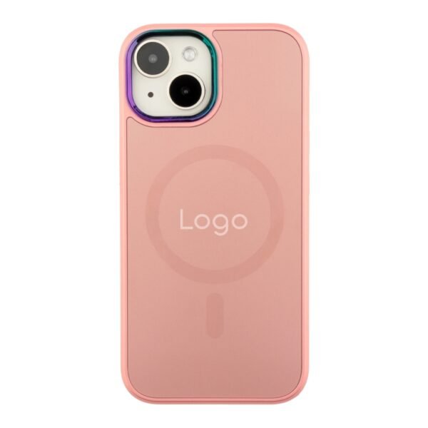 Чохол AG-Glass Chrome Camera with Magsafe для iPhone 15