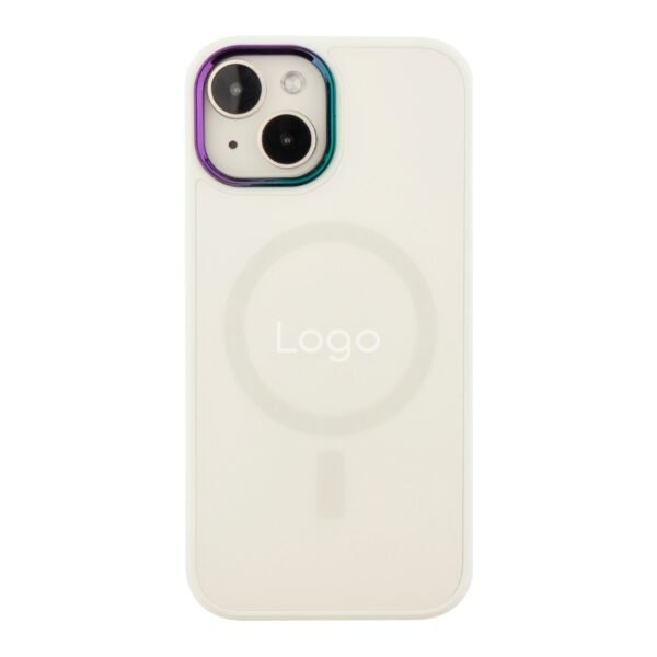 Чохол AG-Glass Chrome Camera with Magsafe для iPhone 15