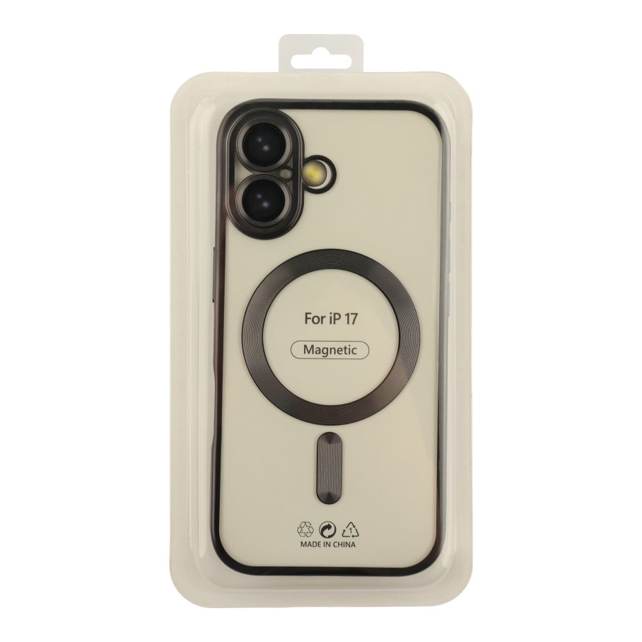 Чохол TPU Metallic Chrome Full Camera with Magsafe для iPhone 17 - Зображення 3