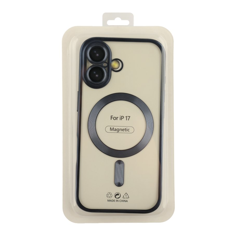 Чохол TPU Metallic Chrome Full Camera with Magsafe для iPhone 17 - Зображення 4