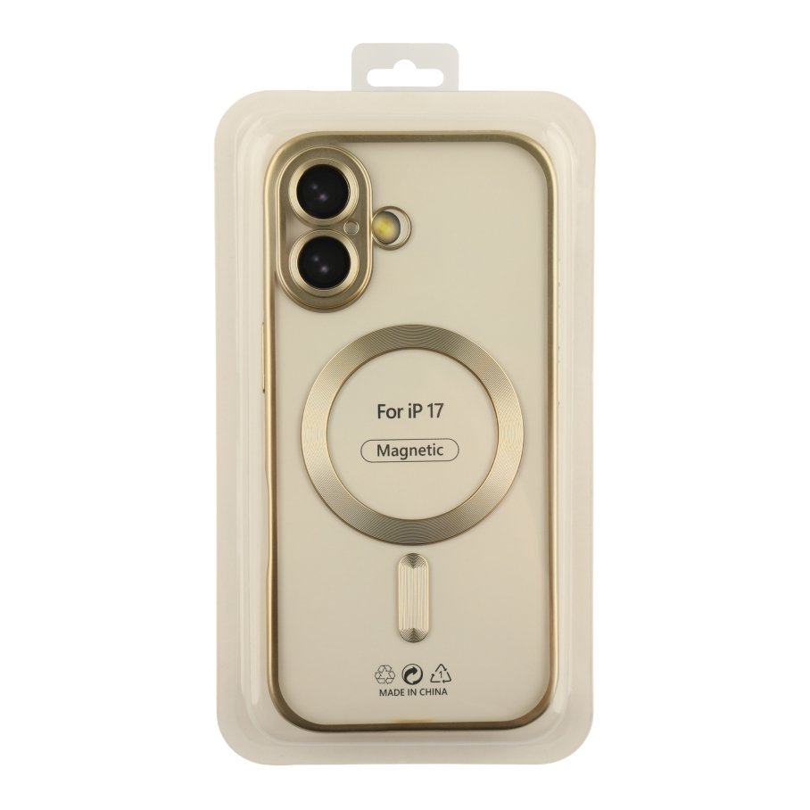 Чохол TPU Metallic Chrome Full Camera with Magsafe для iPhone 17 - Зображення 5