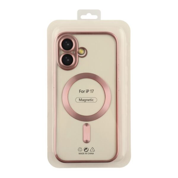 Чохол TPU Metallic Chrome Full Camera with Magsafe для iPhone 17