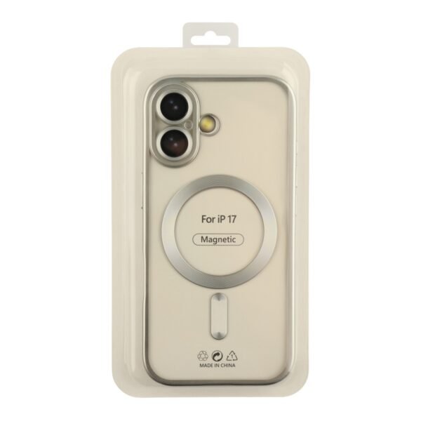 Чохол TPU Metallic Chrome Full Camera with Magsafe для iPhone 17