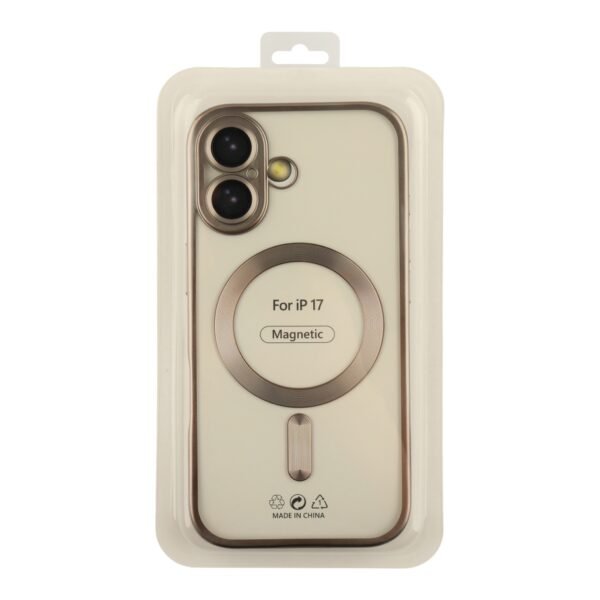 Чохол TPU Metallic Chrome Full Camera with Magsafe для iPhone 17