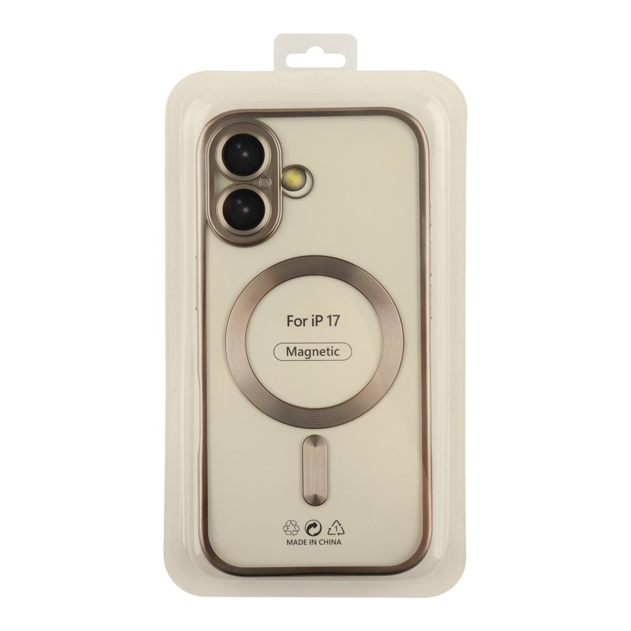 Чохол TPU Metallic Chrome Full Camera with Magsafe для iPhone 17 - Зображення 8