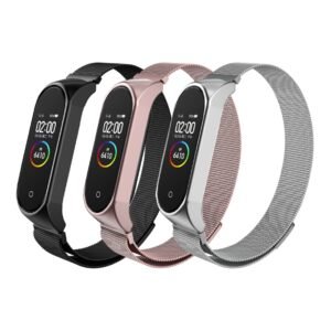 Ремінець для Xiaomi Mi Band 3/4/5/6 Milanese Loop