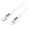 Кабель USB Borofone BX114 Silicone Type-C to Lightning PD27W