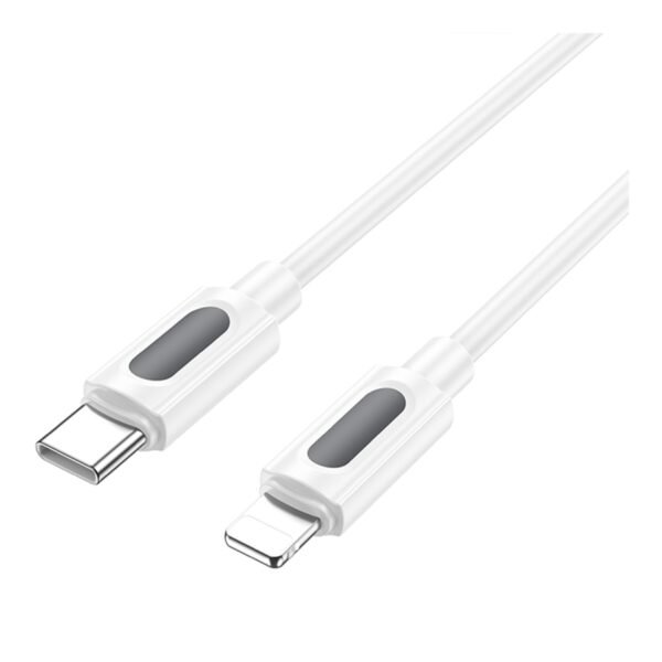 Кабель USB Borofone BX114 Silicone Type-C to Lightning PD27W