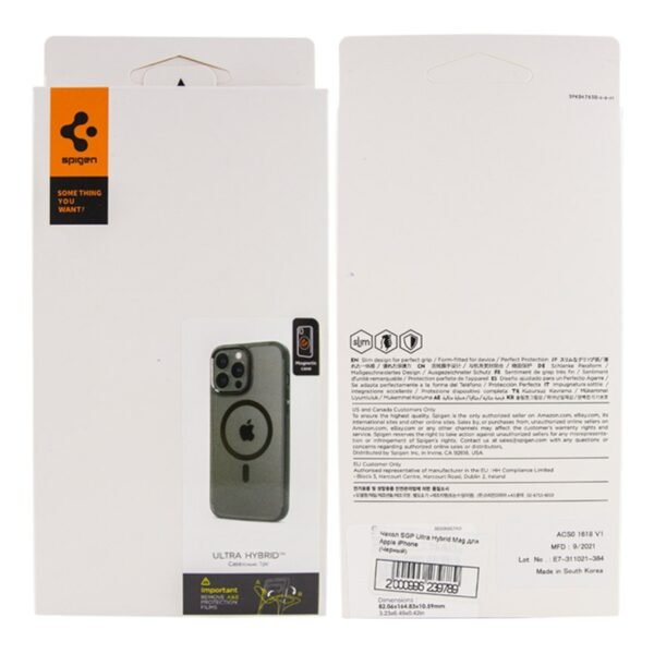 9de044c8-fffa-11ef-80c1-9457a5668888-big.jpg Чохол TPU+PC Spigen Ultra Hybrid with Magsafe для iPhone 15