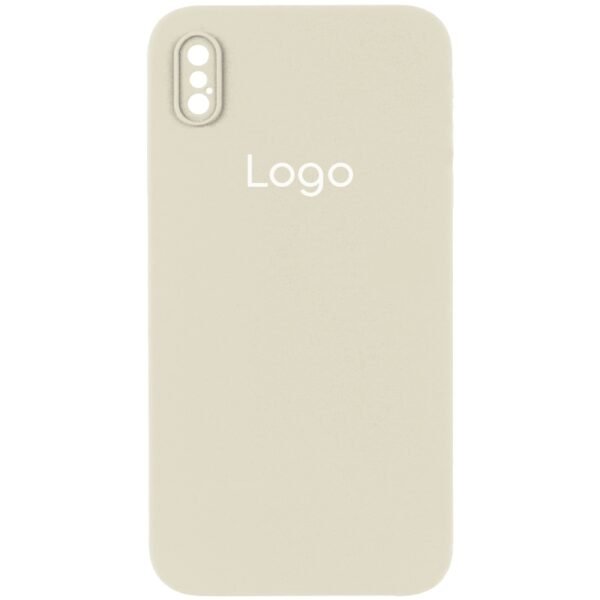 Чохол Silicone Case Square Full Camera для iPhone Xs Max