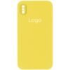 Чохол Silicone Case Square Full Camera для iPhone Xs Max