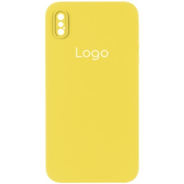 Чохол Silicone Case Square Full Camera для iPhone Xs Max