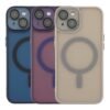 Чохол TPU+PC Magnetic Matte Camera Lens with Magsafe для iPhone 14