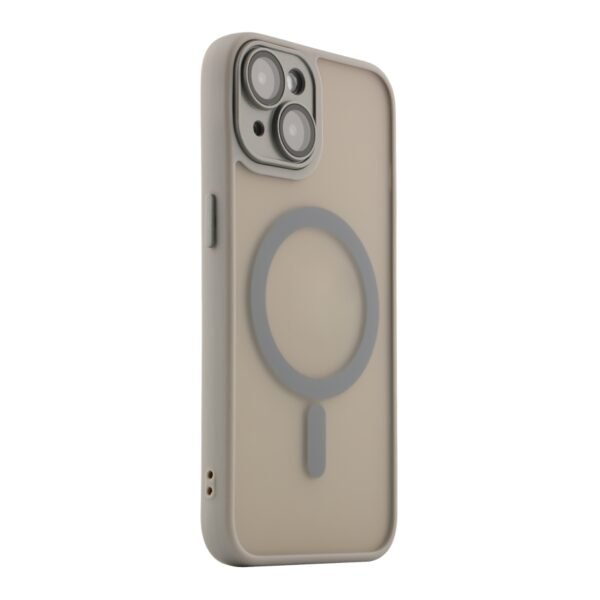 Чохол TPU+PC Magnetic Matte Camera Lens with Magsafe для iPhone 14
