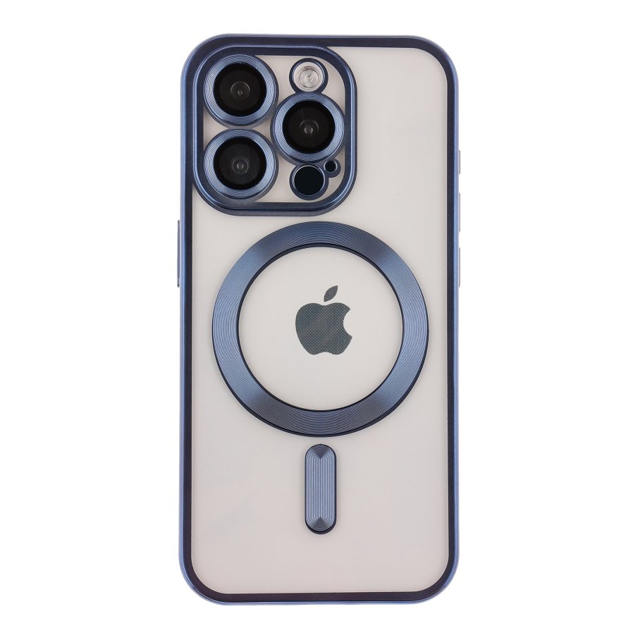 Чохол TPU Metallic Chrome Full Camera with Magsafe для iPhone 12 Pro Max - Зображення 10