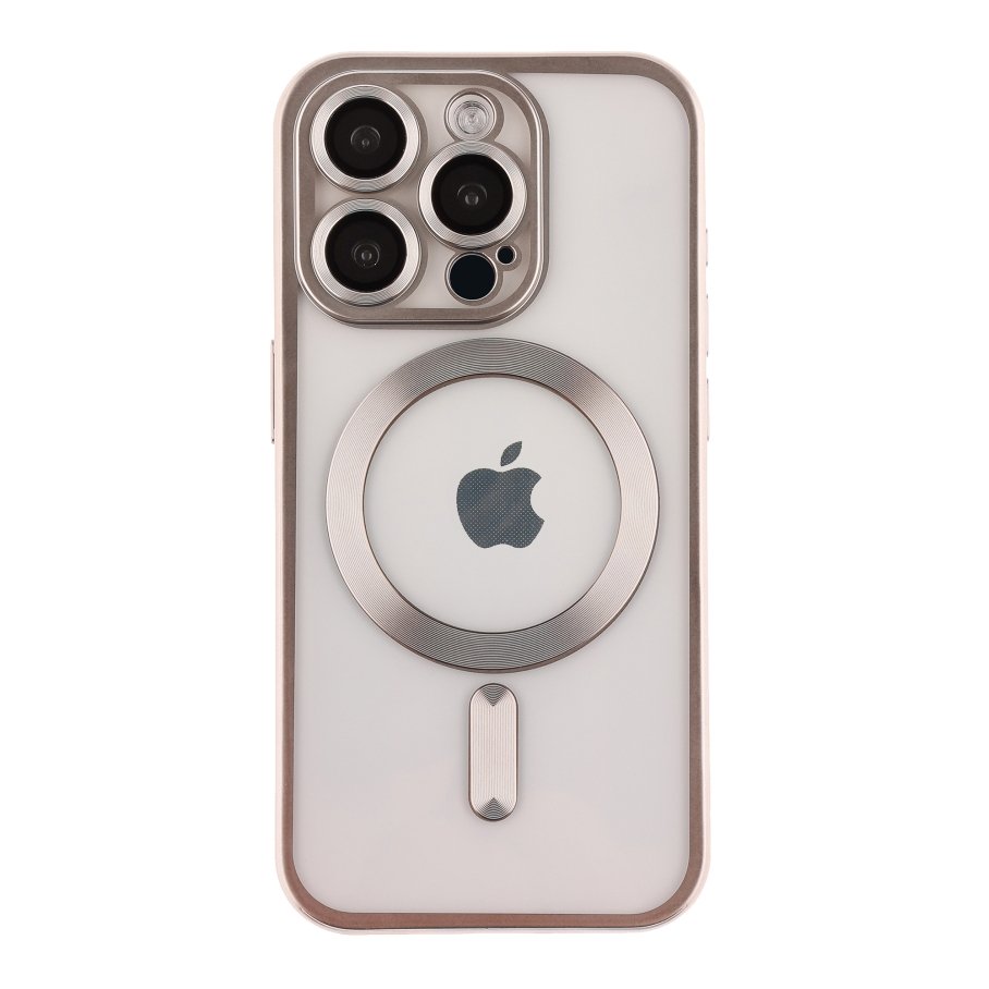 Чохол TPU Metallic Chrome Full Camera with Magsafe для iPhone 12 Pro Max - Зображення 11