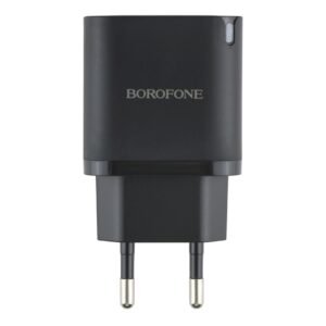Мережевий Зарядний Пристрій Borofone BA83A 1USB-C/1USB PD/QC 20W+Type-C to Type-C