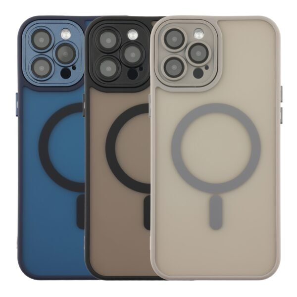 Чохол TPU+PC Magnetic Matte Camera Lens with Magsafe для iPhone 13 Pro