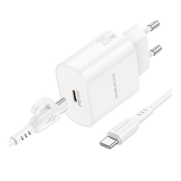 a1e5b2bb-a25d-11ef-80bb-9457a5668888-big.jpg Мережевий Зарядний Пристрій Borofone BA82A 1USB-C PD/QC 25W+Type-C to Type-C