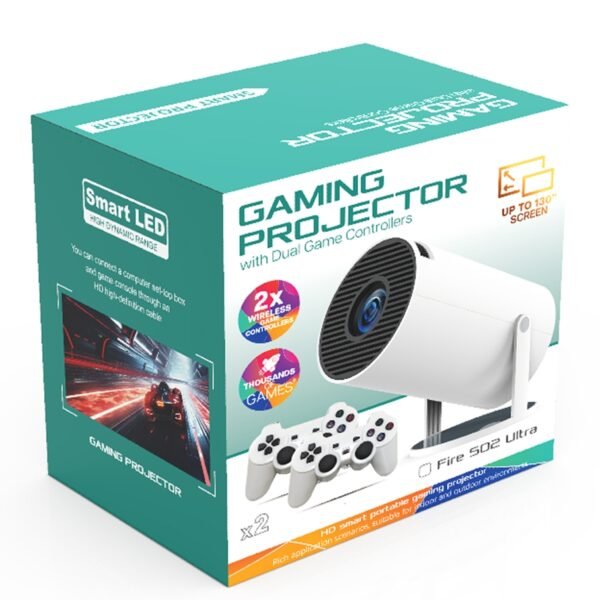 Проектор FIRE 502 Ultra HD + Games
