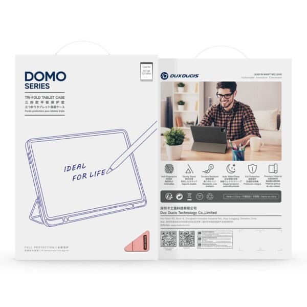 Чохол Dux Ducis Domo для Samsung Tab S11 Ultra (X936) Holder & Auto Sleep Wake